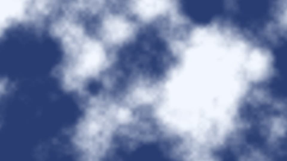 FBM Clouds example preview