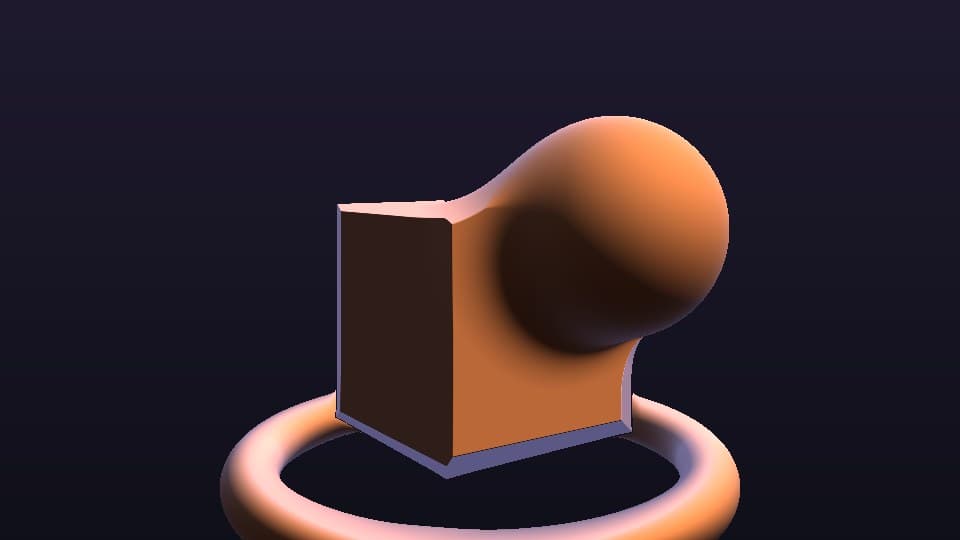 Raymarching example preview